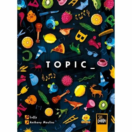 TOIZU FUN Topic Card Game TO3299035